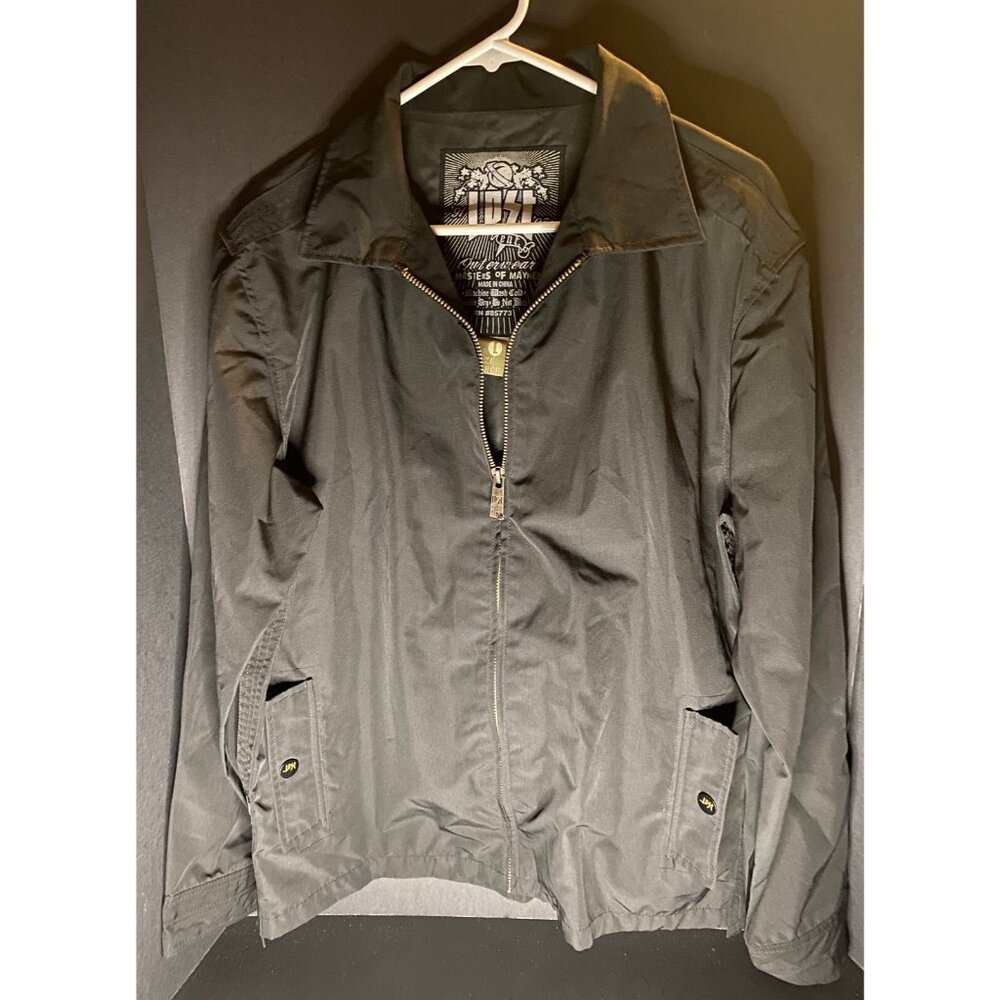 Vtg Lost Enterprises Masters of Mayhem Mens L Full Zip Jacket Y2K Outerwear